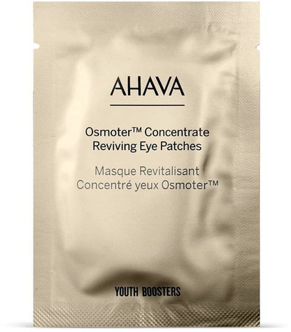 AHAVA Oogmasker met Mineralen uit de Dode Zee - Anti-Rimpel & Anti-Aging | Helpt tegen Wallen & Donkere Kringen | Verbetert Uitstraling & Frisheid | Hyaluronic Acid voor Dames & Heren | Gezichtsverzorging met Vitamine C & Hyaluronzuur - 6 stuks