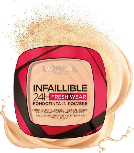 L'Oréal Infallible 24H Fresh Wear Foundation In A Powder - 040 Cashmere