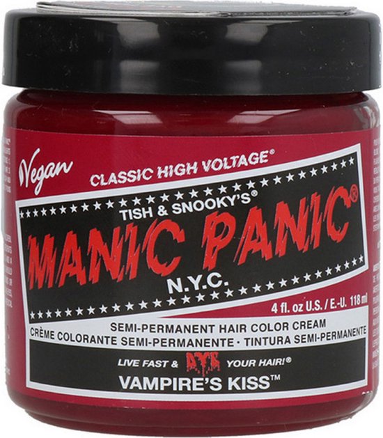Manic Panic Semi permanente haarverf Vampire's Kiss Classic Rood