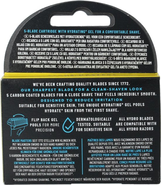 Wilkinson Hyrdo 5 Skin Protection Navulmesjes Advanced 4 stuks