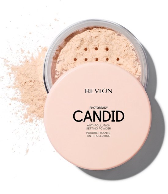 Revlon Photoready Candid Anti-Pollution | Setting Powder | 001, Translucent (Gezichtspoeder, 15 g)