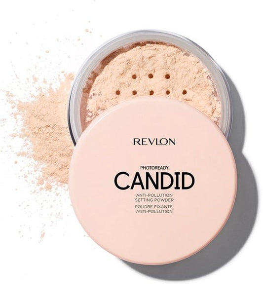 Revlon Photoready Candid Anti-Pollution | Setting Powder | 001, Translucent (Gezichtspoeder, 15 g)