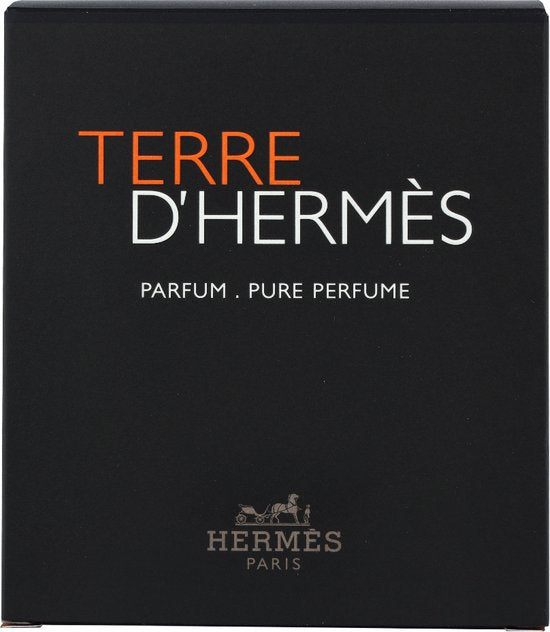 Hermès Terre d'Hermès Giftset - 75 ml pure parfum spray + 12,5 ml pure parfum tasspray - cadeauset voor heren