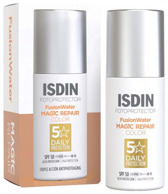 Isdin Fotoprotector Fusion Water Magic Repair Color Tint SPF50 50 ml