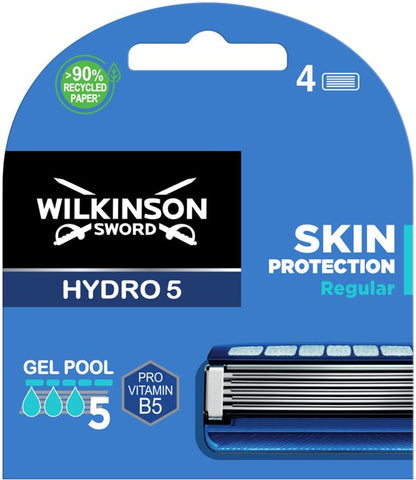 Wilkinson Men Scheermesjes Hydro 5 Skin Protection 4 stuks
