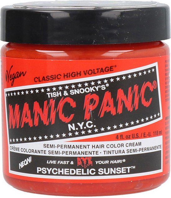 Manic Panic | Psychedelic Sunset Classic Semi permanente haarverf | Oranje
