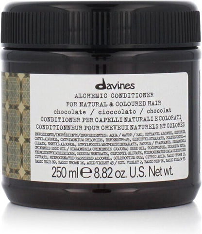 Davines Alchemic Conditioner Chocolate - Gekleurde conditioning crème voor donkerbruin haar