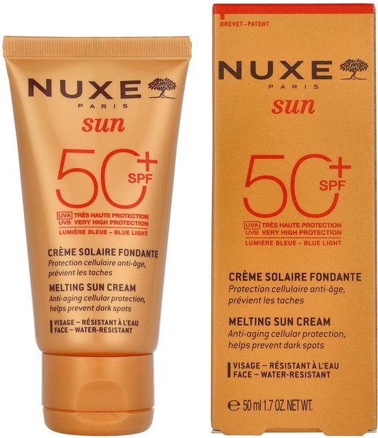Nuxe Sun Melting Cream High Protection Zonnecrème SPF50 - Zonnebrand - 50 ml