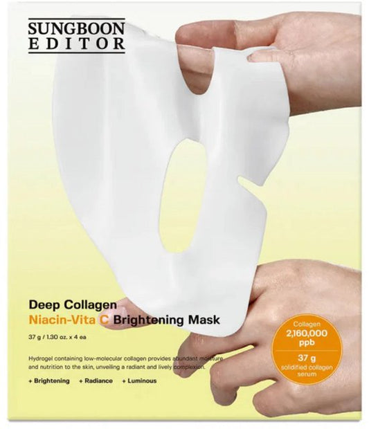 Sungboon Editor Deep Collagen Niacin Vita C Brightening Mask