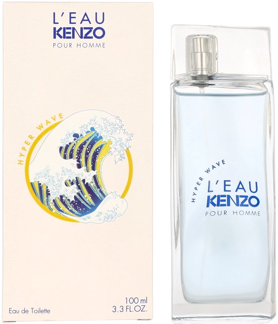 Kenzo L Eau Hyper Wave Pour Homme Eau De Toilette 100 ml