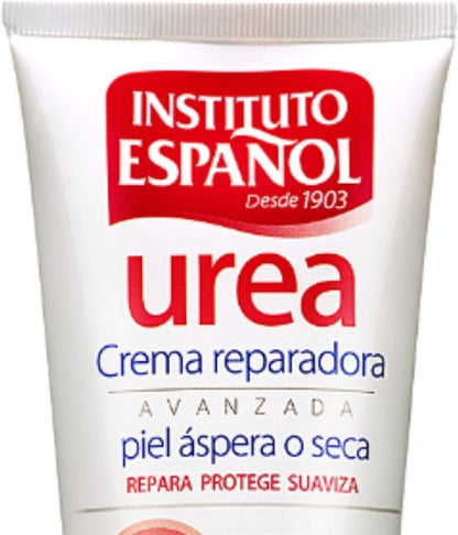 Instituto Espanol - Urea Creme 20% - Huid Creme voor Ruwe Gebarsten en Droge Atopishe Huid - Utra Hydratatie - Lichaamsverzorging - Vrouw - 150 ml