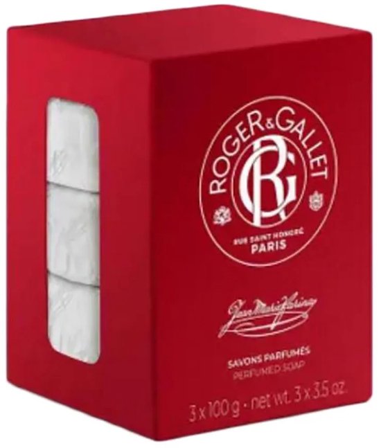 Roger & Gallet Jean Marie Farina Jabón Perfumado 3 X 100 G
