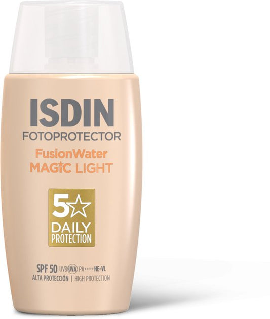 ISDIN - Fotoprotector Fusion Water Color Light - SPF50 - 50ml