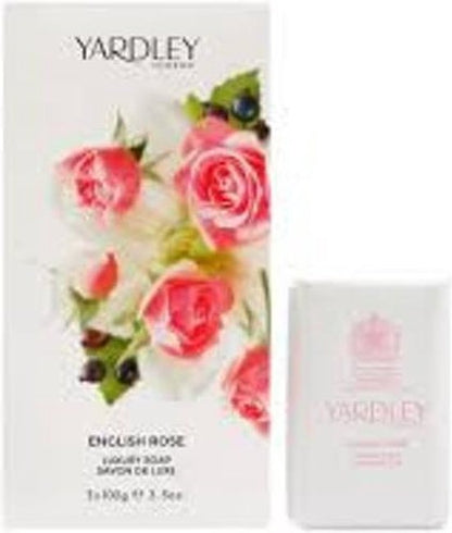 Yardley English Rose Zeep 3 x 100 gr