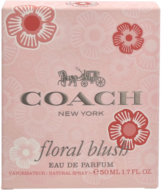 Coach Floral Blush Eau de Parfum Spray - Bloemige muskusachtige geur voor dames - 50 ml