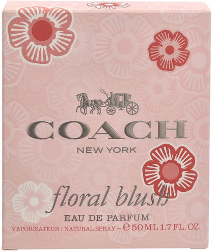 Coach Floral Blush Eau de Parfum Spray - Bloemige muskusachtige geur voor dames - 50 ml