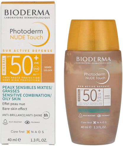 Bioderma Photoderm Nude Touch Crème SPF50+ Dorée