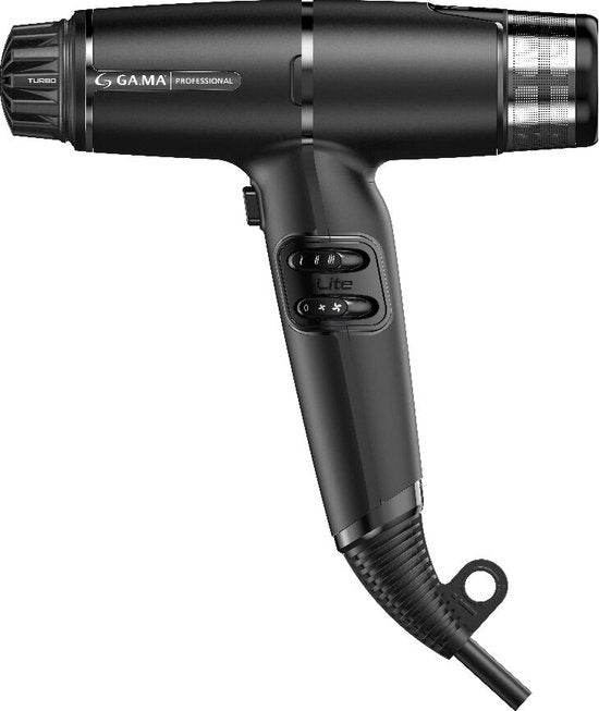 Ga.Ma - iQ Lite Max - Föhn - Zwart