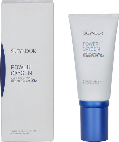 Skeyndor - City Pollution - Block Cream + O2 - Normale/Droge Huid - 50 ml
