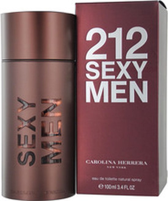 Carolina Herrera 212 Sexy Man - Oriëntaalse frisse eau de toilette - 100 ml