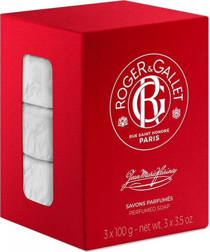 Roger & Gallet Jean Marie Farina Jabón Perfumado 3 X 100 G