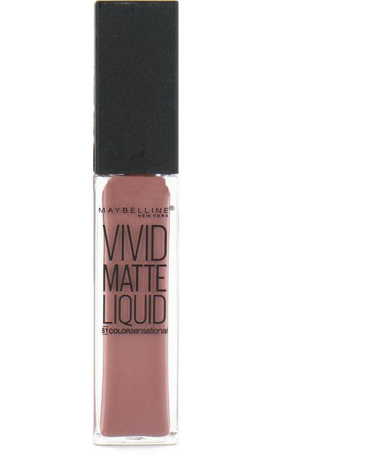 Maybelline Color Sensational Vivid Matte Liquid Lippenstift - 2 Grey Envy