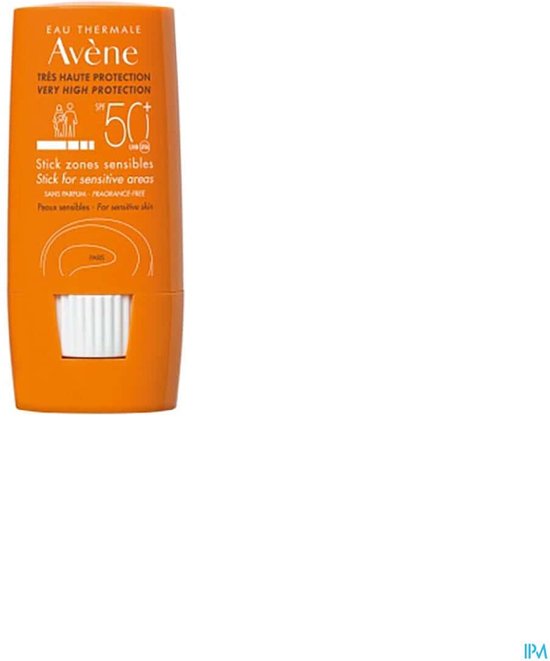 Avène Zonnebrandcrème Solaire Haute Sensitive Avene Spf 50+ Stick - Zonnebrand - 8 ml