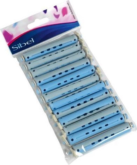 Sibel Permanentkruller Lang 12st Blauw Grijs 12mm