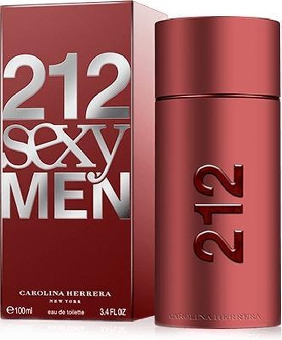 Carolina Herrera 212 Sexy Man - Oriëntaalse frisse eau de toilette - 100 ml