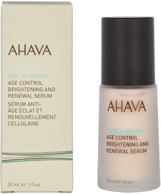 AHAVA Verhelderende en Vernieuwende Nachtserum | Age Control | Egaliseert Huid & Minimaliseert Donkere Plekken | Helpt tegen Wallen & Donkere Kringen