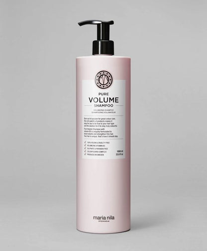 Maria Nila Palett Pure Volume Shampoo met pomp  -1000 ml