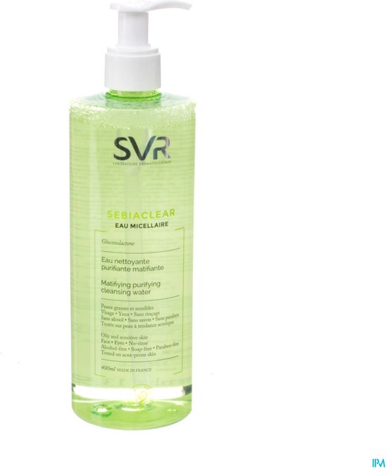 Micellair Water SVR Sebiaclear SVR Laboratoire Dermatologique (400 ml)