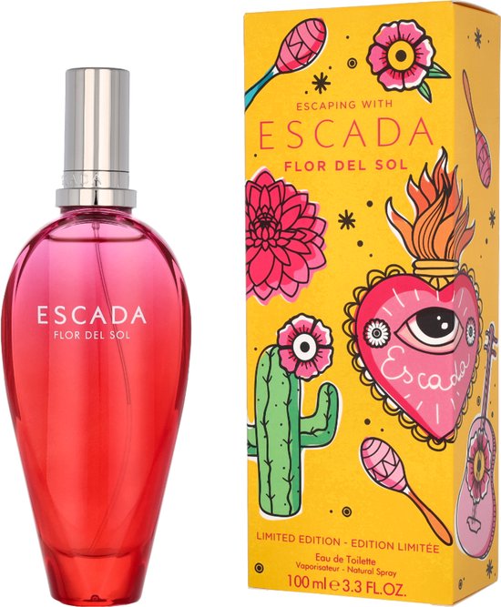 Escada Flor Del Sol - 100 ml - eau de toilette spray - damesparfum