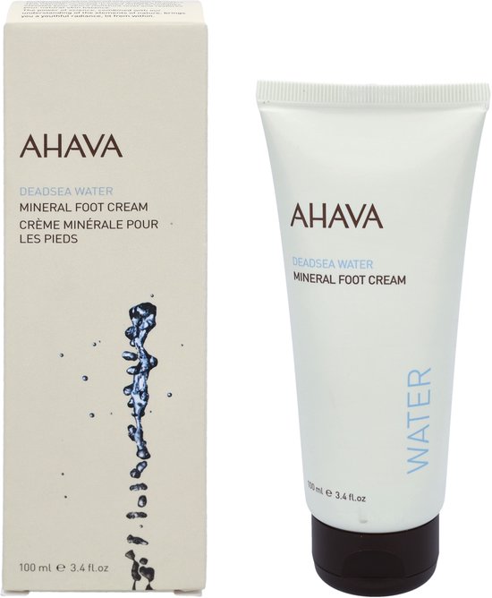 AHAVA Mineraal Voetcrème - Hydrateert & Voedt Droge Voeten - 100ml