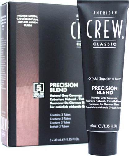 American Crew - PRECISION BLEND LOTE 2-3 dark 3 pz