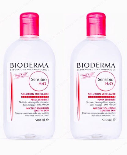 Bioderma Sensibio (Créaline) H2o Make Up Removing Micelle Solution 2x500ml