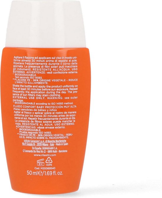 Zonnebrand Lotion Rilastil Sun System Baby Spf 50+ (50 ml)