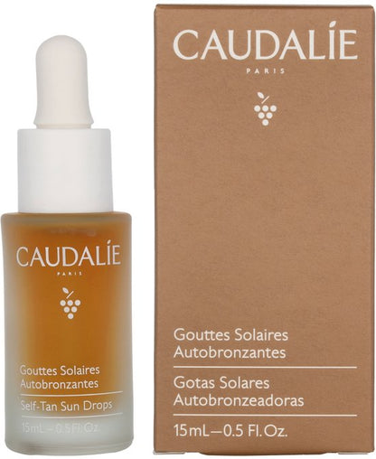Caudalie Self Tan Sun Drops - Zelfbruiner serum voor gezichtscrème - 15ml