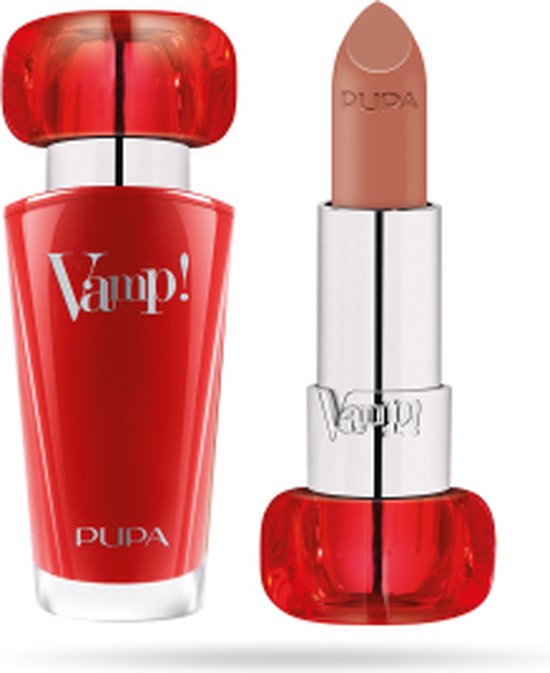 PUPA Milano Vamp! ExtreMe Colour Lipstick 105 Light Chestnut 3,5 gr