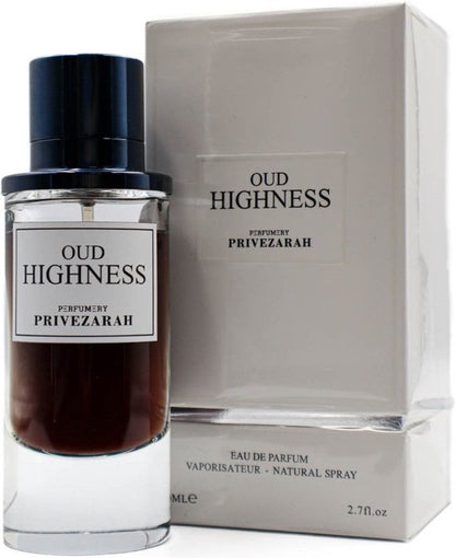 Privé Zarah Oud Highness Eau De Parfum 80ml