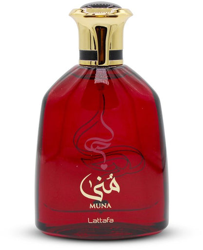 Lattafa Perfumes Muna - Unisex eau de parfum met fruitige en bloemige noten - 100 ml