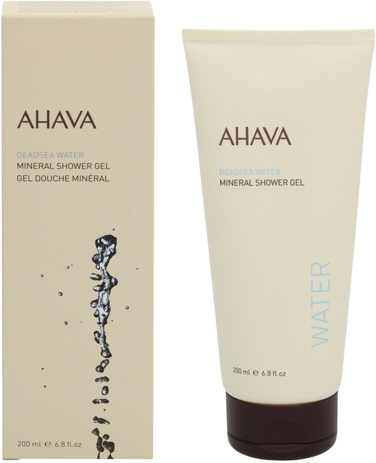 AHAVA Mineraal Douchegel | Kersen Bloesem | Zuiverend & Hydraterend | Verfrist & Ontspant | Reinigingsgel voor een droge huid & gezicht | Badzeep | Bo