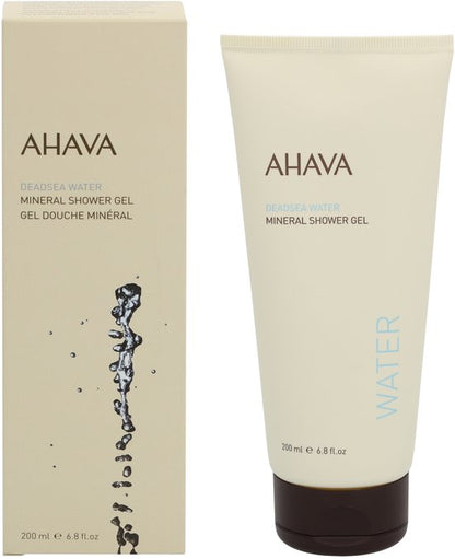 AHAVA Mineraal Douchegel | Kersen Bloesem | Zuiverend & Hydraterend | Verfrist & Ontspant | Reinigingsgel voor een droge huid & gezicht | Badzeep | Bo