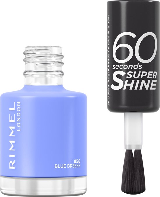 Rimmel London 60 Seconds SuperShine Nagellak - 856 Blue Breeze