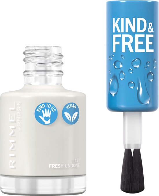 Rimmel London KIND & FREE Vegan Nagellak - 151 Fresh Undone