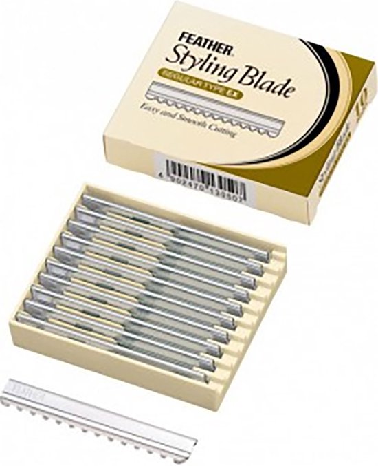 Feather Styling Blade - 10 stuks - Scheermesjes