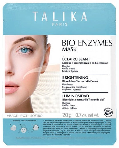 Talika Bio Enzymes Brightening Mask - 1 sheet - Reinigend masker