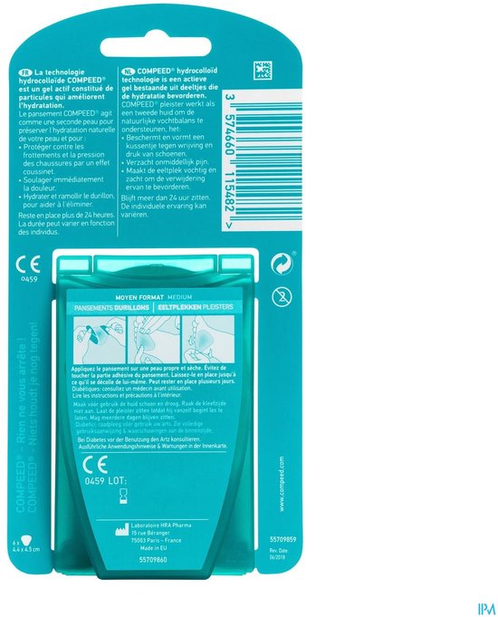 Compeed Durillons 6 Dressings