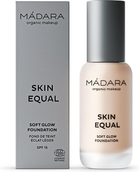 MÁDARA Skin Equal Foundation #10 porcelain 30 ml - vegan - SPF 15