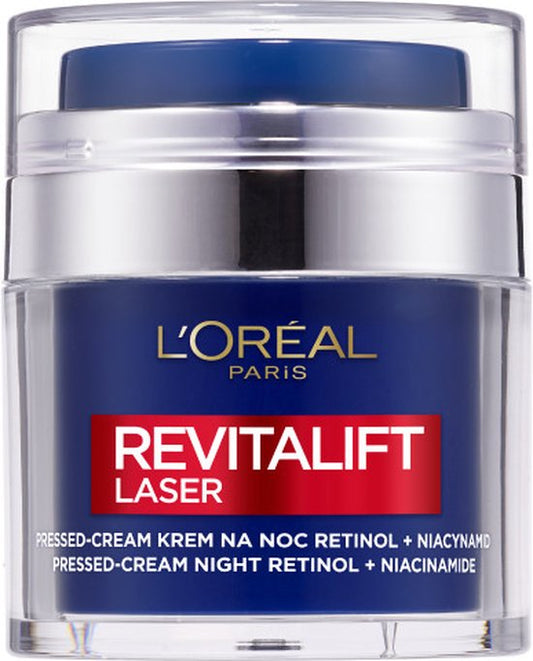 Revitalift Laser Pressed Cream anti-rimpel nachtcrème Retinol & Niacinamide 50ml
